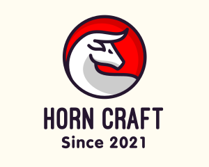 Wild Ox Horns logo design