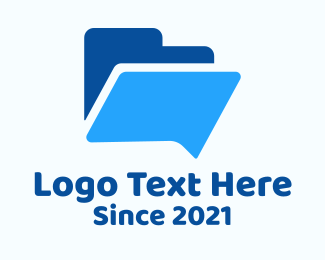 Folder Document Chat Logo