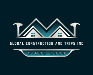 Hammer Carpentry Construction logo design