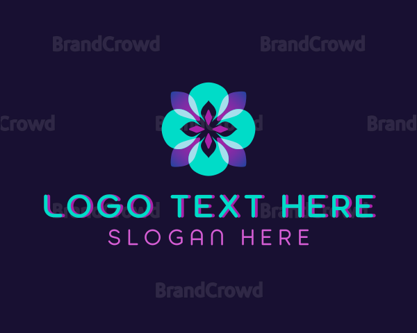 Flower Bloom Petals Logo