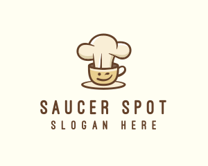 Saucer - Brewed Coffee Chef logo design