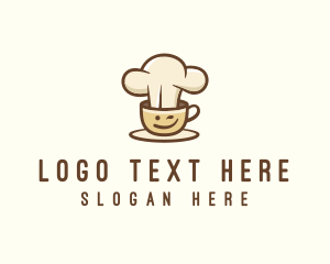 Saucer - Brewed Coffee Chef logo design