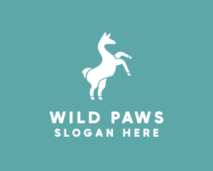 Wild Llama Animal logo design