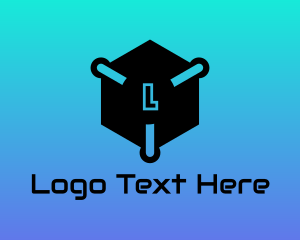 Polygon - Polygon Tech Lettermark logo design