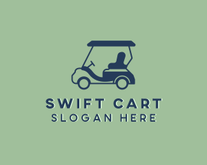 Caddie Golf Cart logo design