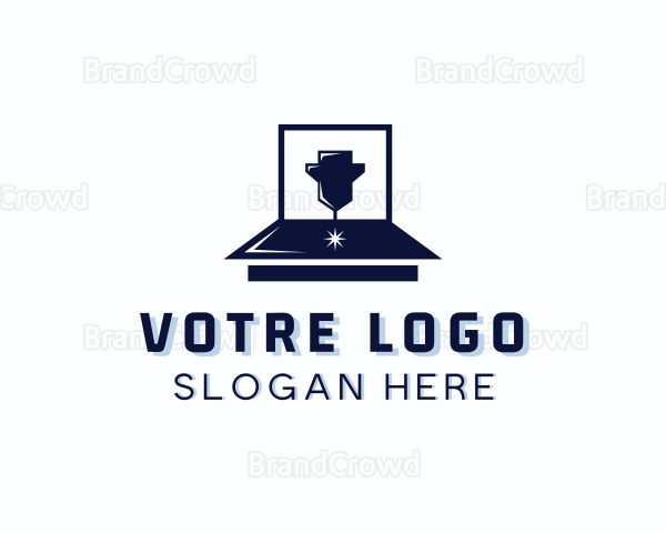 CNC Laser Cutting Machine Logo