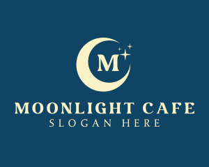 Night - Moon Night Stars logo design