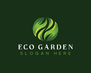 Natural Leaves Eco logo design