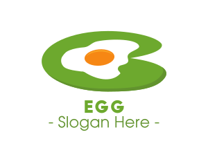 Water Lily Egg Plate logo design