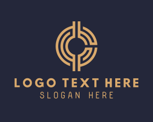 Blockchain - Fintech Agency Letter C logo design