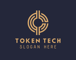 Token - Fintech Agency Letter C logo design