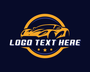 Transport - Automotive Race Car logo design