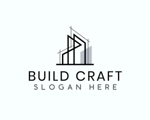 Architecture Building Construction logo design