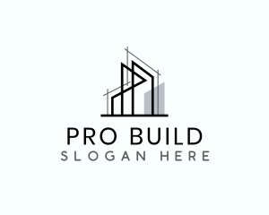 Architecture Building Construction logo design