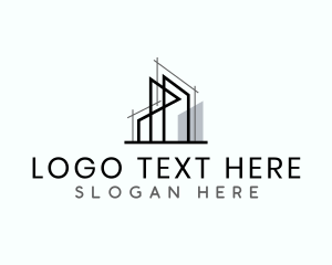 Architecture Building Construction Logo