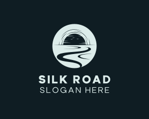 Sun Highway Road logo design