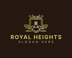 Royal Eagle Shield logo design