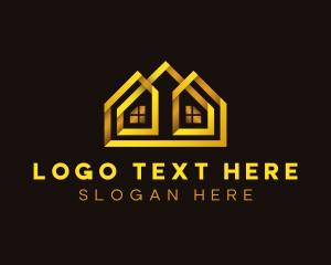 Village - Residential House Developer logo design