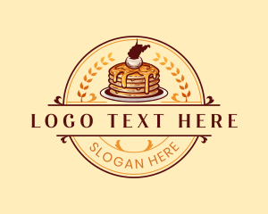 Sugar Maple - Pancakes West Virginia logo design