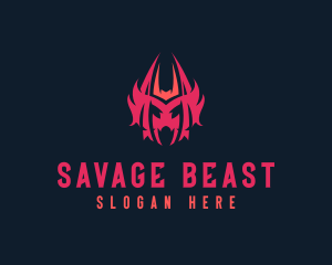 Devil Beast Monster logo design