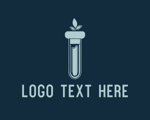 Test Tube - Test Tube Organic Medical logo design