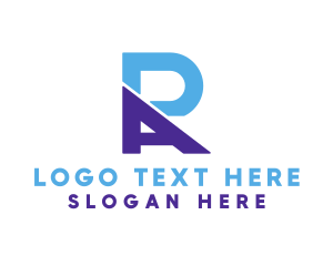 Modern - Modern Slant Ramp logo design