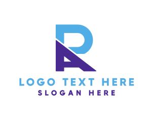 Modern Slant Ramp logo design