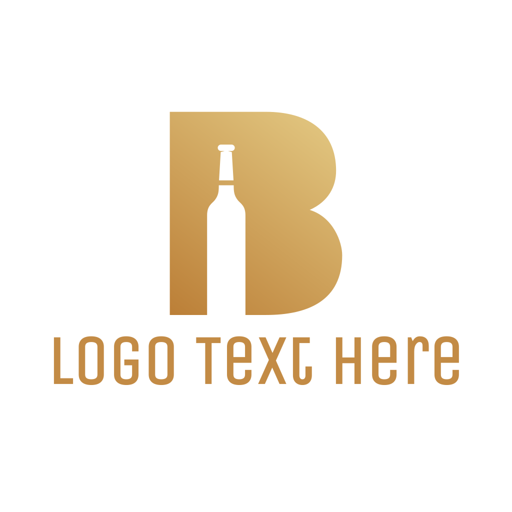 Fancy B Bottle Logo | BrandCrowd Logo Maker