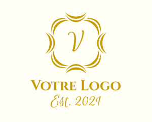 Lettermark - Golden Boutique Lettermark logo design