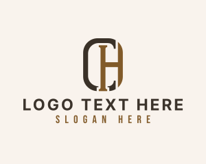 Letter Ch - Modern Business Agency logo design