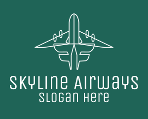 Airway - Simple Flying Airplane logo design