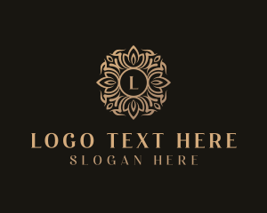 Salon - Lotus Floral Garden logo design