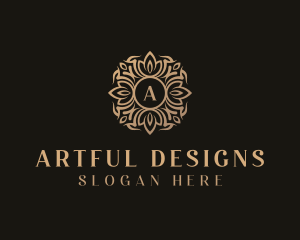 Lotus Floral Garden logo design