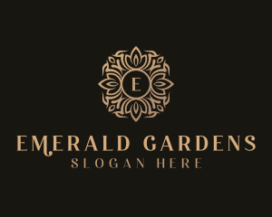 Lotus Floral Garden logo design