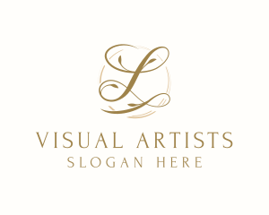 Accessories - Elegant Floral Letter L logo design