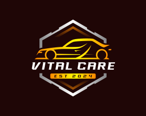 Car Rental - Automotive Car Mechanic logo design