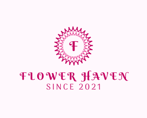 Swirl Flower Boutique logo design