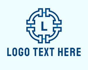 Plumbing - Plumbing Repair Letter logo design