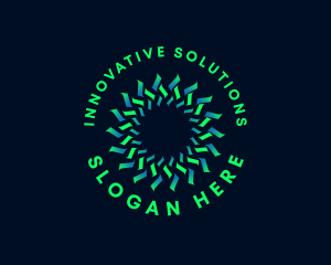Innovation - Modern Sun Innovation Firm logo design