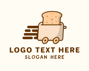 Bread - Bread Toaster Delivery logo design