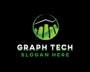 Graph - Business Graph Statistics logo design