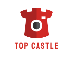 Red Castle Camera logo design