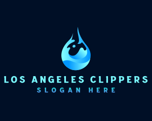 Water Drink Droplet Logo