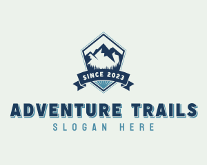 Travel Mountain Summit logo design