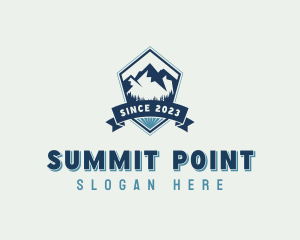 Travel Mountain Summit logo design