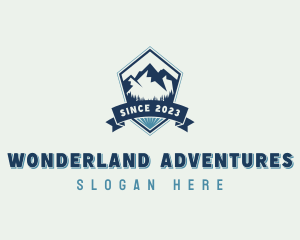 Travel Mountain Summit logo design