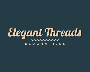 Premium Feminine Cursive Wordmark logo design