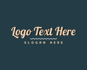 Premium Feminine Cursive Wordmark Logo