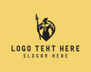 Strong - Strong Spartan Warrior logo design