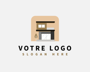 Development - Simple Modern House logo design